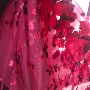 A beautiful red scarf!